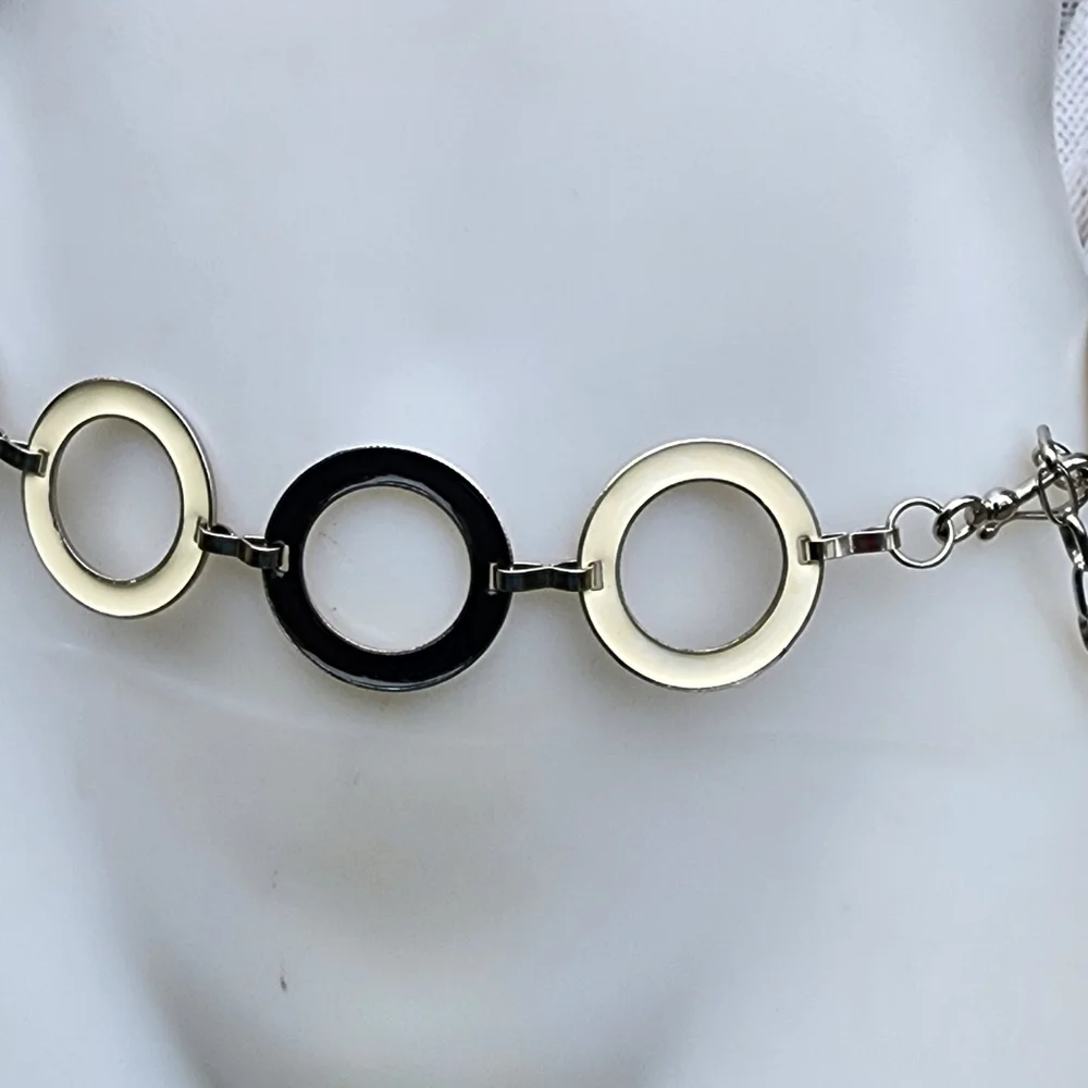 Vintage Modernist Circle BELT‎ M